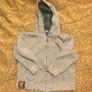Polo Ralph Lauren Boys Zip Up Hoodie- Size 5